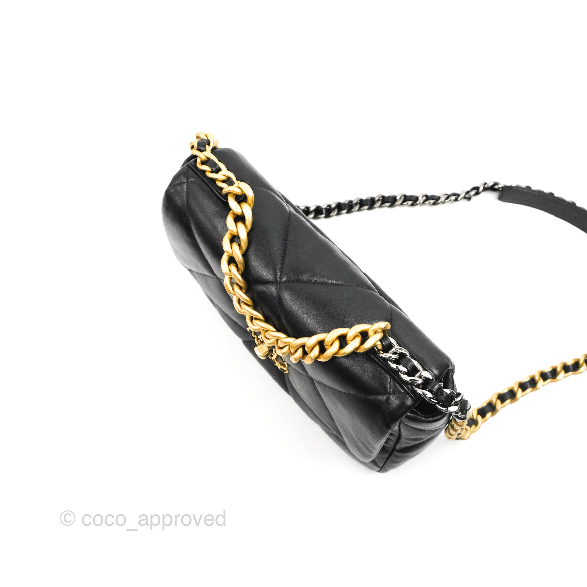 Chanel 19 Small Handbag Black Mixed Hardware - Luxury Designer Crossbody Bag for Women, Perfect for Date Night & Evening Events
