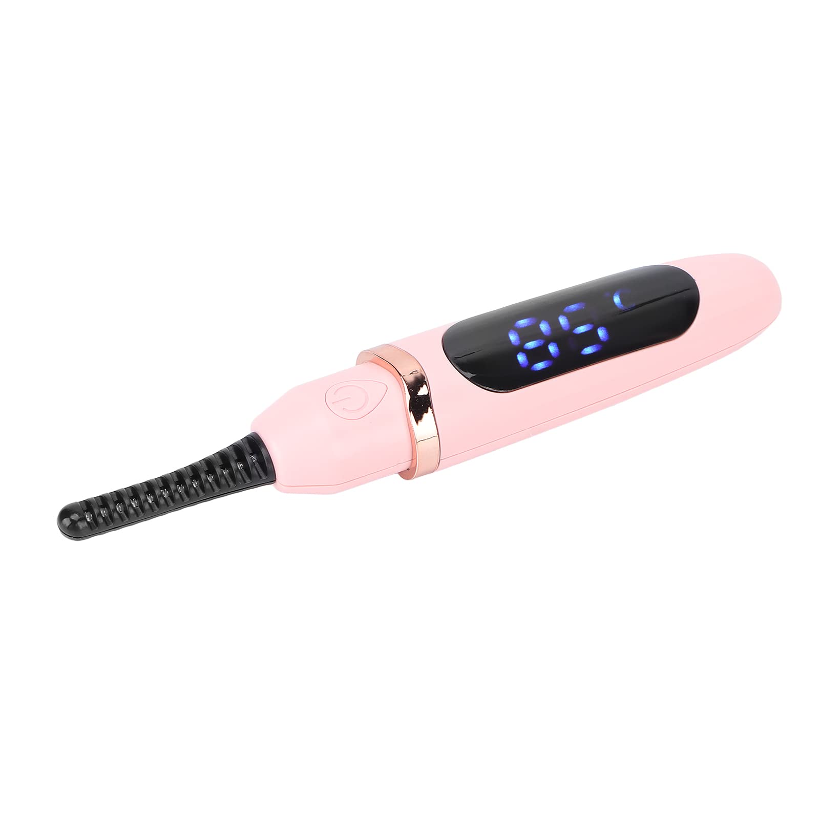 Rechargeable Electric Heated Eyelash Curler - Long Lasting Battery, Safe & Easy to Use for Perfect Curls at Home or Travel (Pink) | Great for Daily Makeup, Special Occasions & Professional Styling