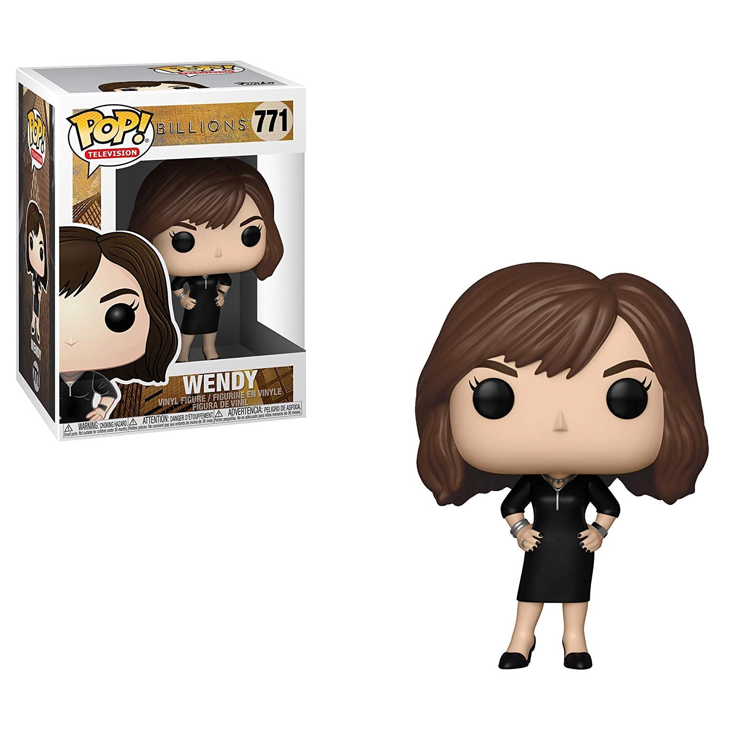 Billions Creek Pop! Vinyl Figure Wendy Rhoades [771] - Funko Pop Collectible for TV Show Fans - Perfect for Display, Gifts & Collections