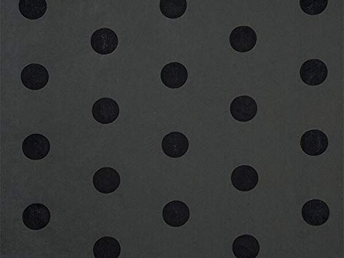 200 Sheets Black On Black Hot Stamp Dot Tissue Paper 20