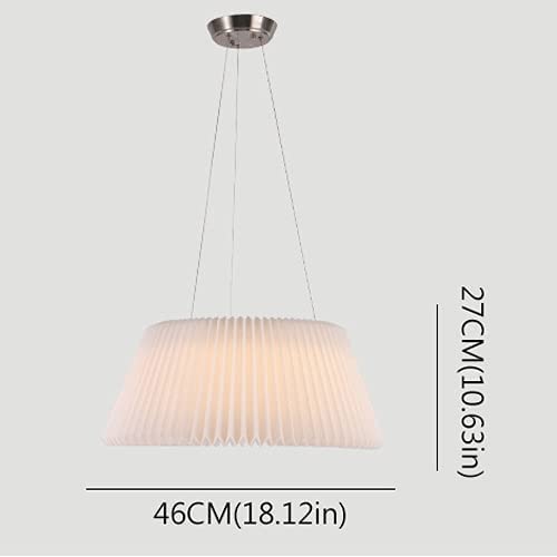 Nordic Style Iron Acrylic Ceiling Pendant Light - Adjustable LED 3-Color Chandelier for Kitchen Island, Restaurant Bar Counter & Dining Room Lighting
