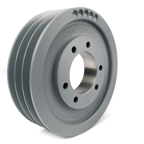 TB Woods 1003C Classical V-Belt Sheave - C Belt Section, 3 Grooves, Cast Iron Construction, 10.40