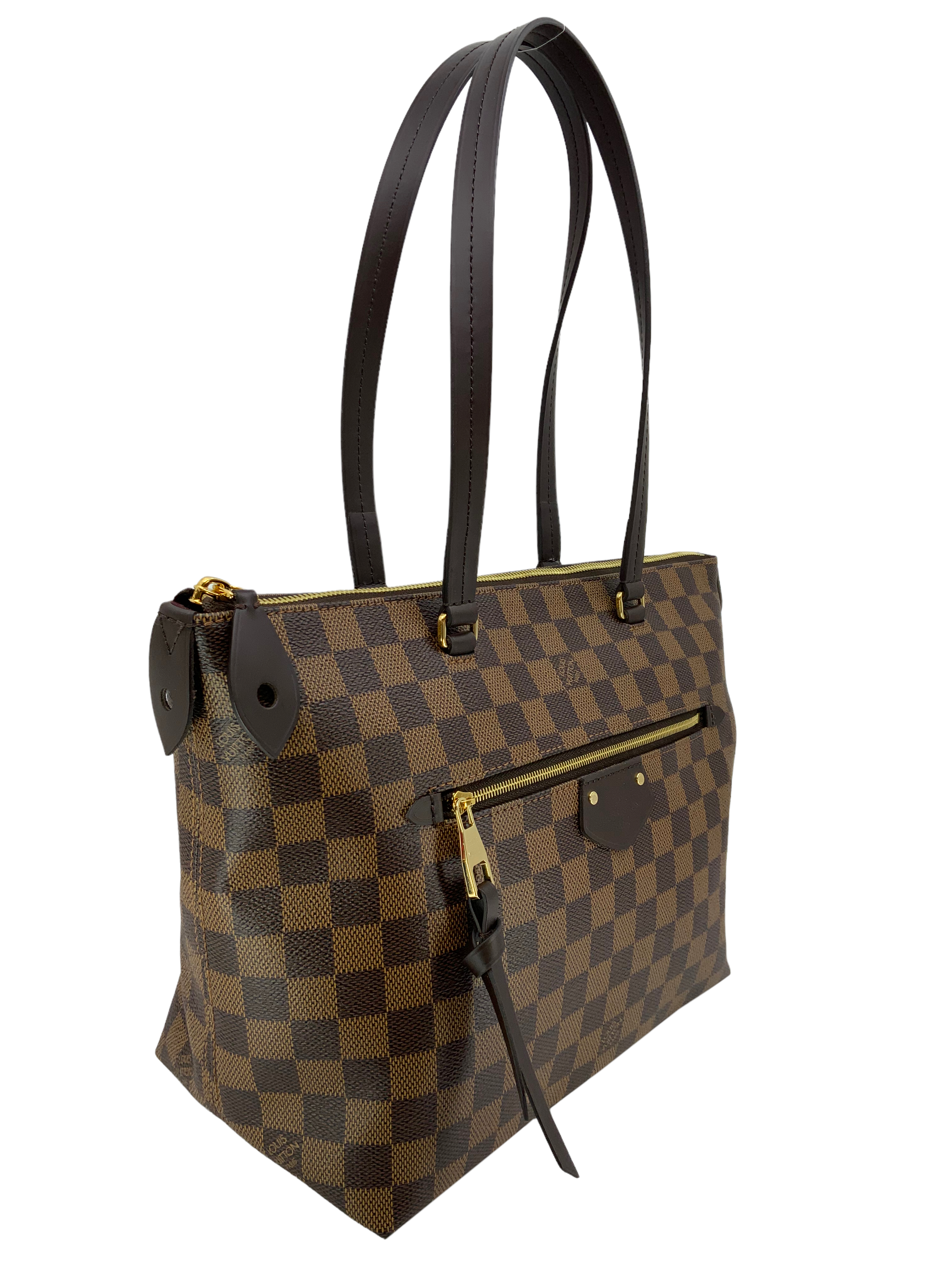 Authentic LOUIS VUITTON Damier Ebene Iena PM Tote Bag for Women | Luxury Designer Handbag | Perfect for Work, Travel & Everyday Use