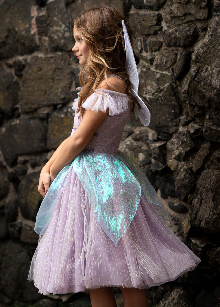 Lavender Fairy Costume Set for Kids & Adults - Magical Dress Up for Halloween, Cosplay & Fantasy Parties
