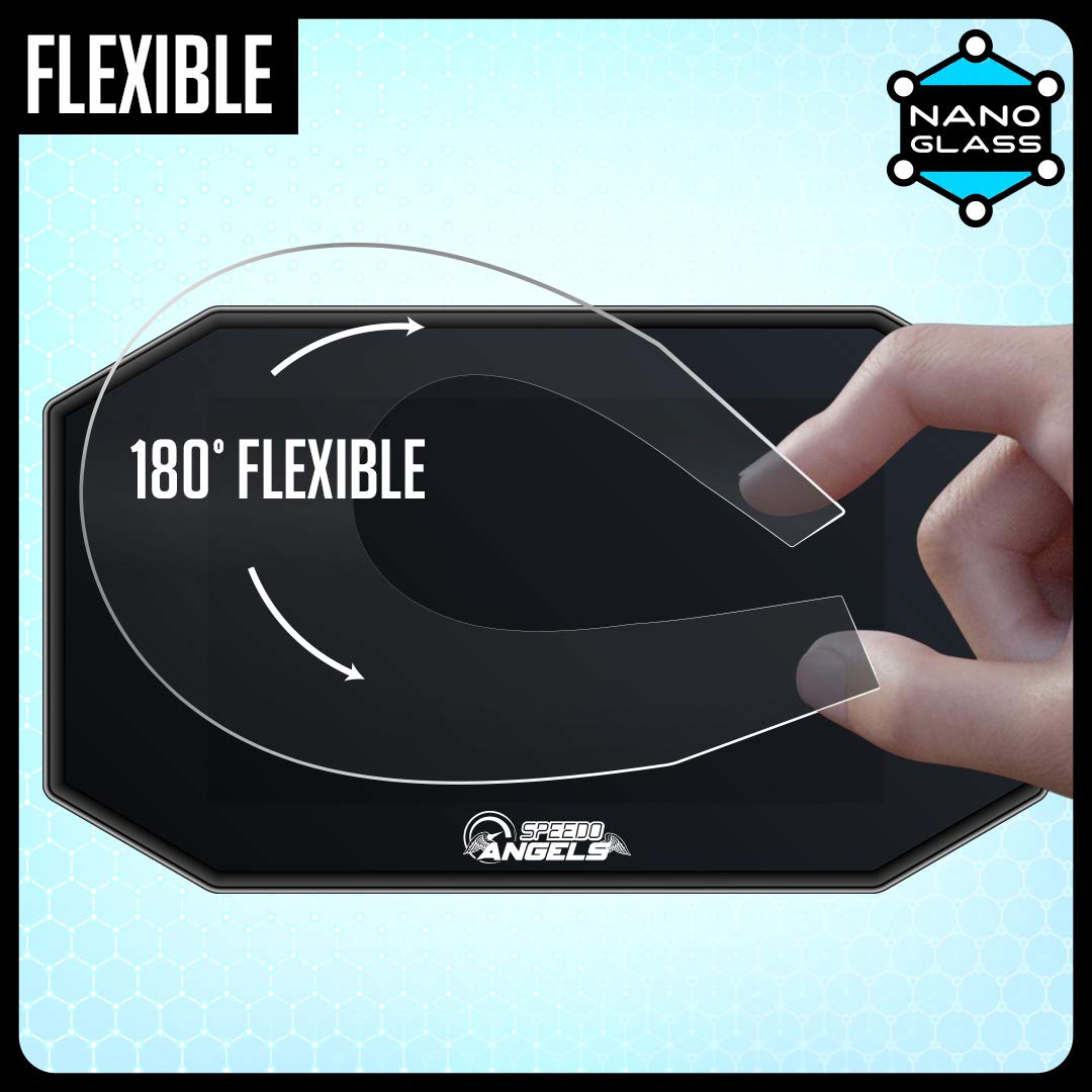 Speedo Nano Glass Screen Protector for NC700 (2-Pack) - Durable Protection for Headphones