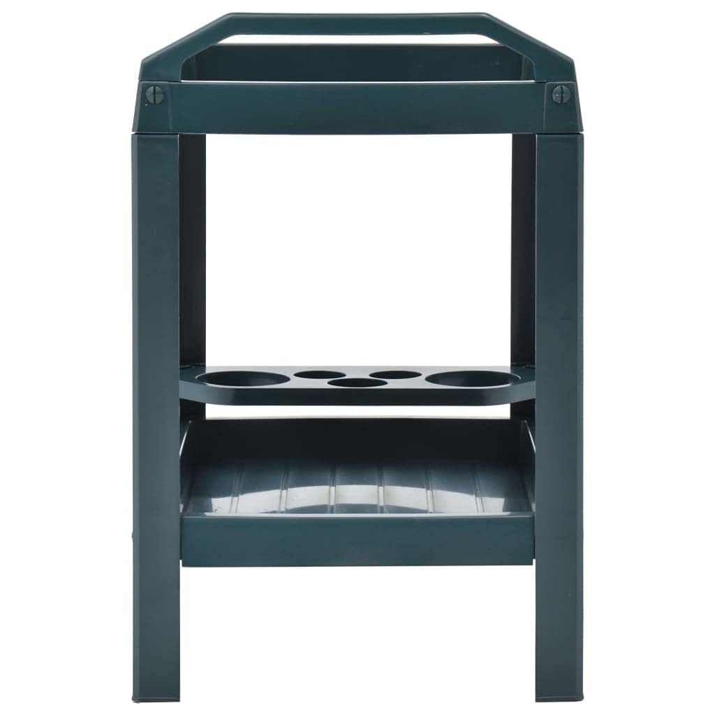 CHARMMA 3-Tier Beverage Cart with Wheels - 27.2