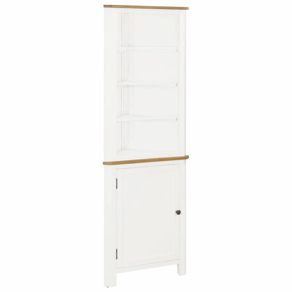 Solid Oak Wood Storage Cabinet - 23.2