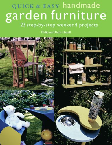 Handmade Garden Furniture Set - Quick & Easy DIY Outdoor Patio Chairs & Table for Backyard, Deck, or Balcony Relaxation