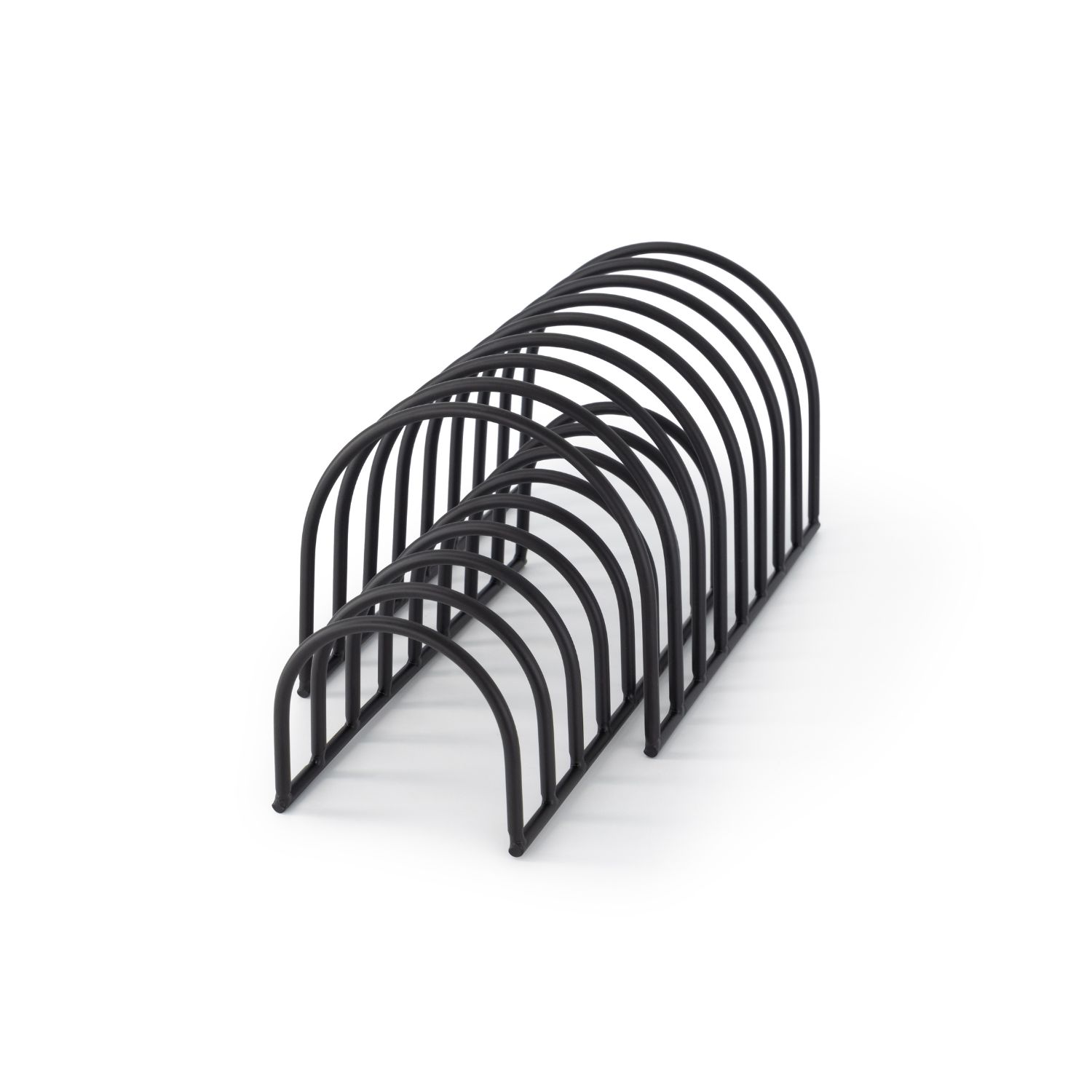 DESIGNSTUFF Dish Drainer Set of 2 - Black Stainless Steel Kitchen Sink Drying Rack for Plates, Bowls & Utensils - Space Saving Countertop Organizer for Small Kitchens