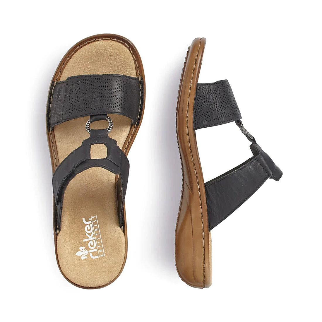 Rieker Regina 85 Women's Comfortable Slip-On Shoes - Stylish & Lightweight for Walking, Work & Casual Wear