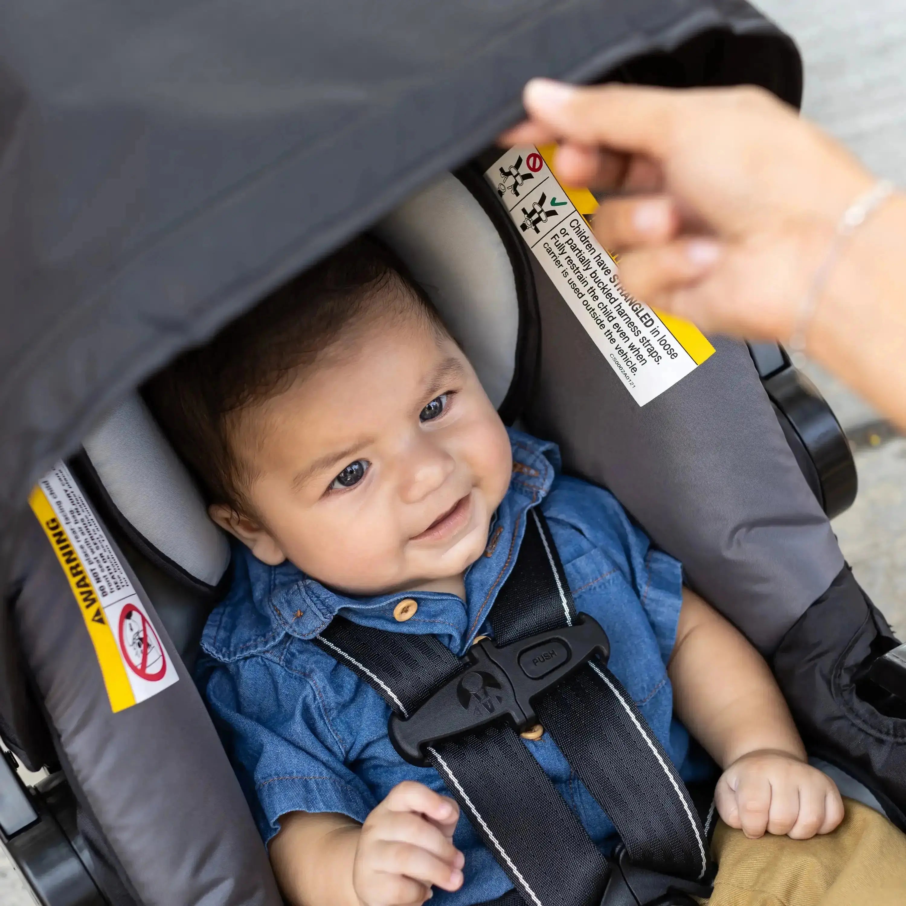 Baby Trend EZ Lift PLUS Infant Car Seat - Safe & Comfortable for Newborns 0-35 lbs - Perfect for Travel, Shopping & Daily Use