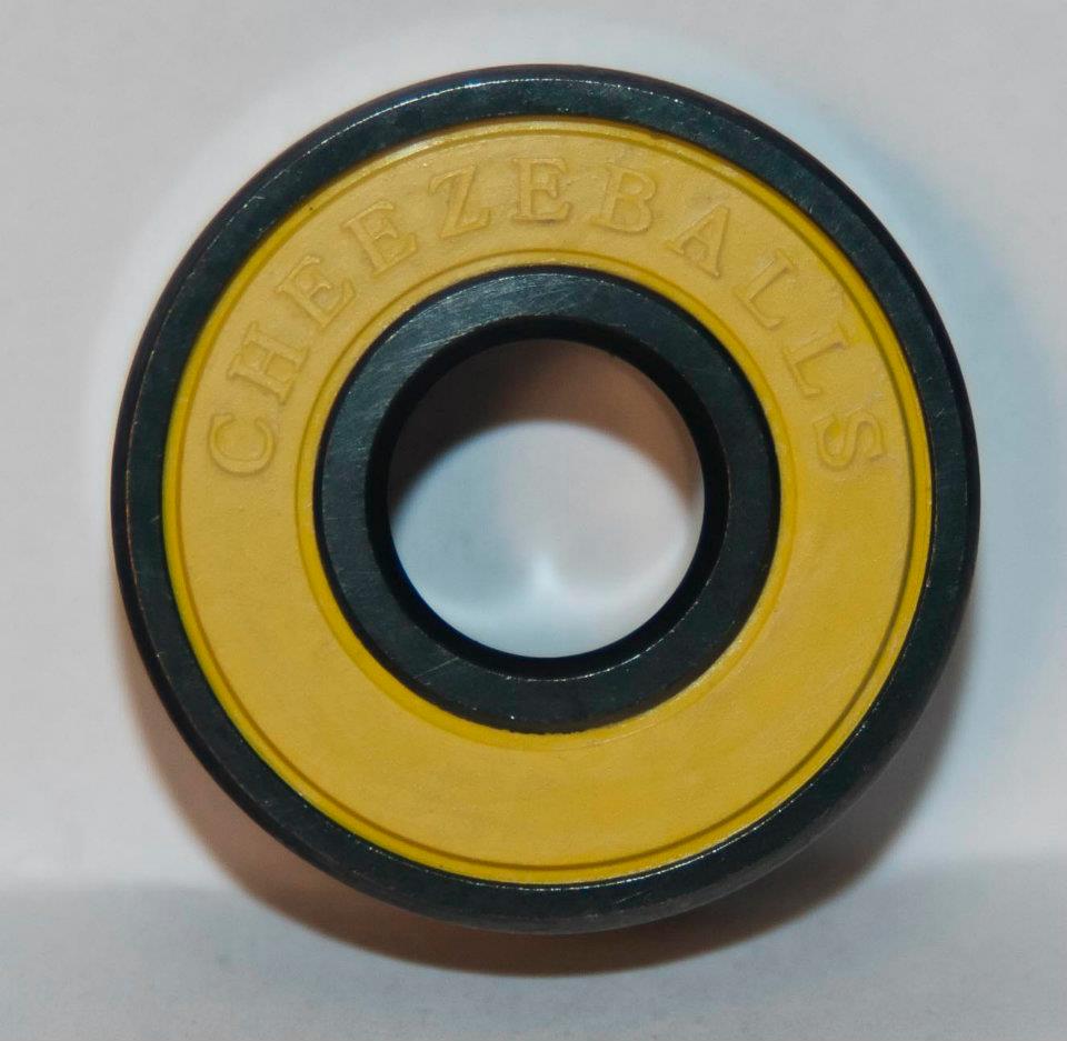 8mm Cheddar Cheese Ball Bearings - 16 Pack for RC Cars, Drones & Robotics - High-Performance Snack-Inspired Bearings