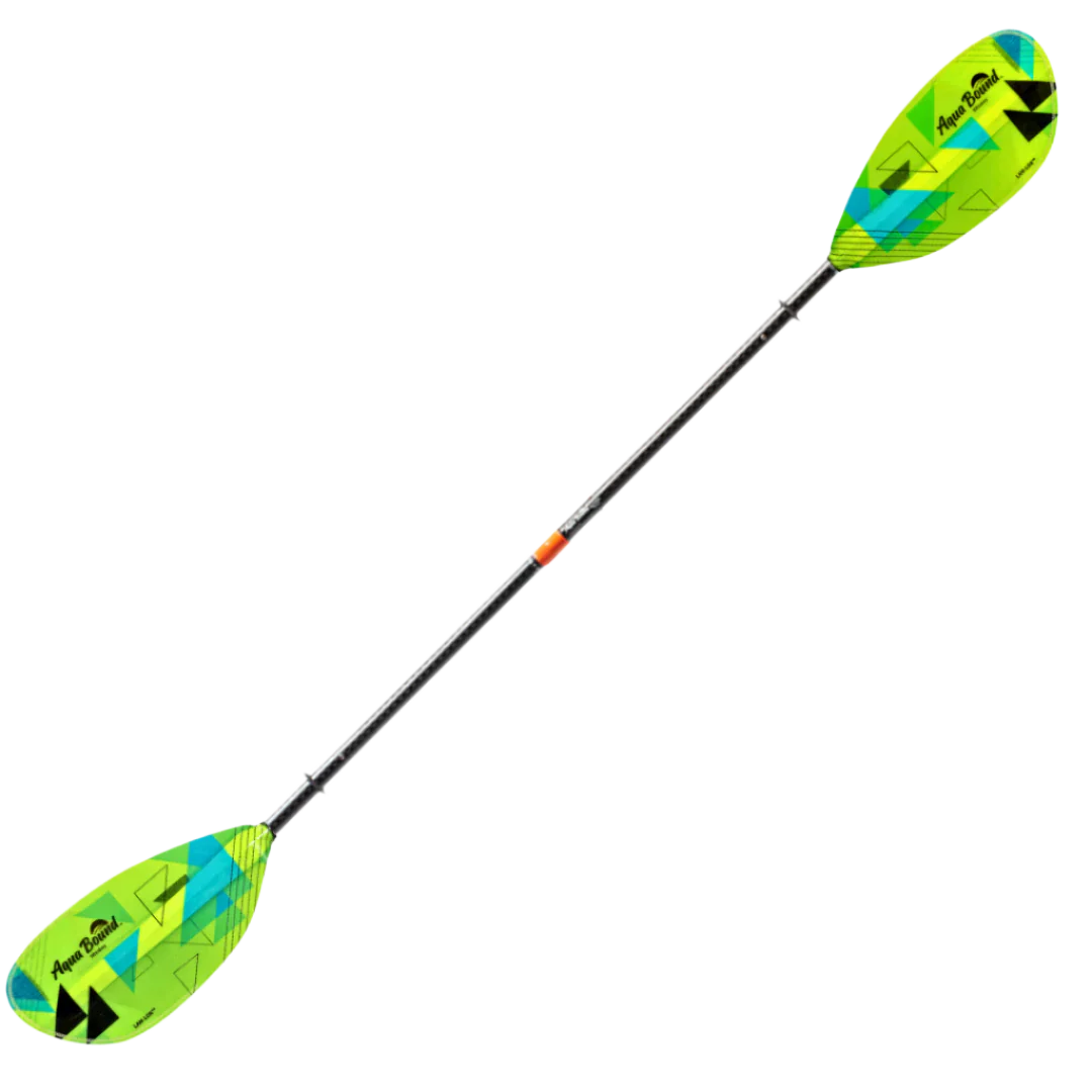 Aqua Bound Whiskey Lam Lok Fiberglass Straight Shaft 2-Piece Kayak Paddle | Lightweight & Durable for Touring, Fishing & Recreational Kayaking