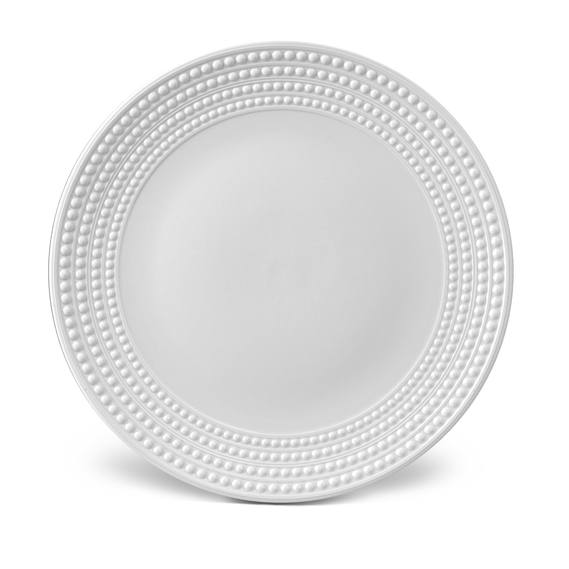 Perlée Round Platter - Elegant Serving Tray for Entertaining, Dining & Home Decor | Perfect for Parties, Weddings & Holiday Gatherings