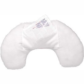 Orthopedic Cervical Neck Support Pillow with Removable Ice Pack Pouch - Relieves Neck Pain, Improves Posture for Sleeping, Travel & Recovery