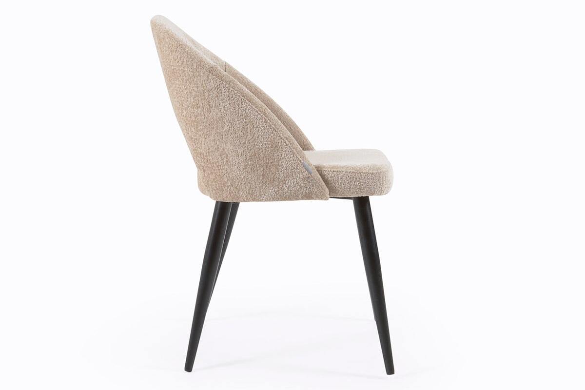 Como Mauai Chair - Soft Chenille Fabric Accent Chair for Living Room, Bedroom, or Office - Comfortable Modern Lounge Seating for Relaxing and Reading