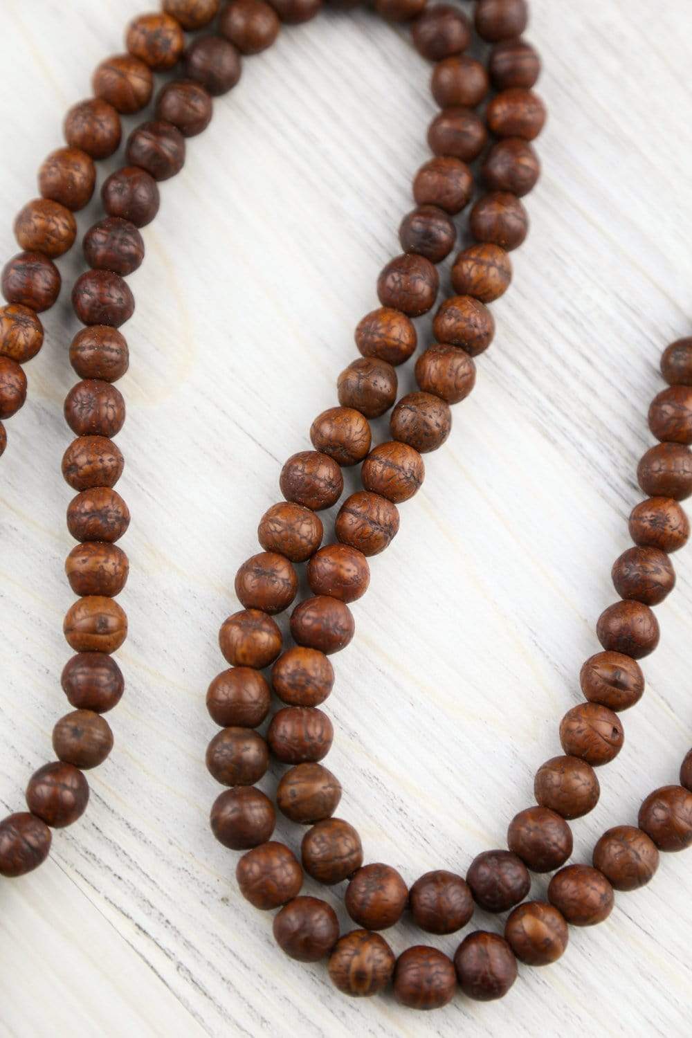 Antique Bodhi Spirit Mala Beads - 108 Prayer Beads for Meditation, Yoga & Spiritual Practice - Handmade Buddhist Rosary for Mindfulness & Stress Relief
