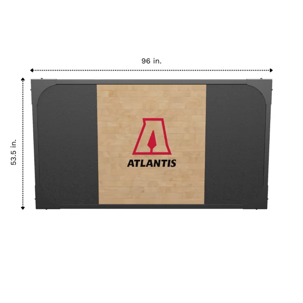 Premium ATLANTIS Platform with Durable Hardwood Surface - Perfect for Home Gym, Yoga, and Fitness Training
