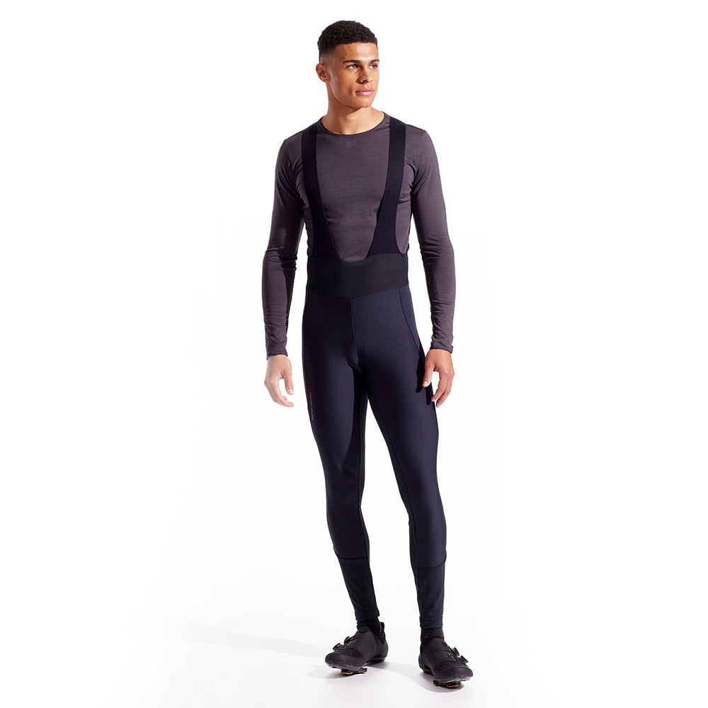 Men's AmFIB® Lite Bib Tights - Waterproof Cycling Pants for Cold Weather - Perfect for Winter Biking, Running & Outdoor Sports