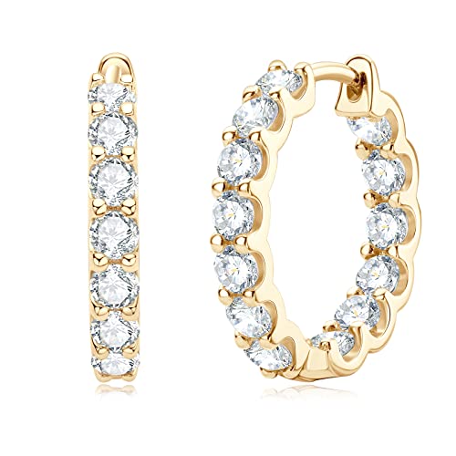 26pcs 3mm moissanites Yellow Gold