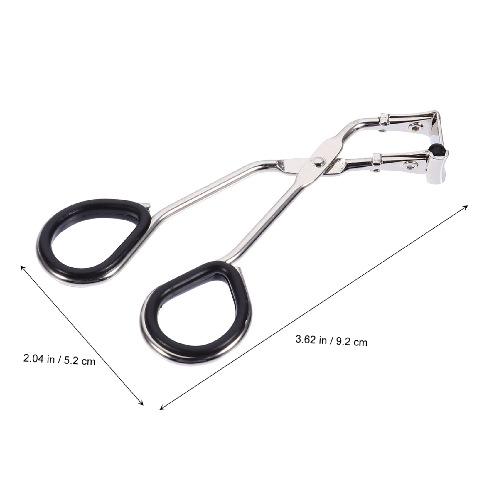 FOMIYES 3 Sets False Eyelash Curler Tools with Silicone Pad - Professional Eyelash Extension Clips for Easy Makeup Application - Perfect for Salon, Home Use & DIY Lash Lifting