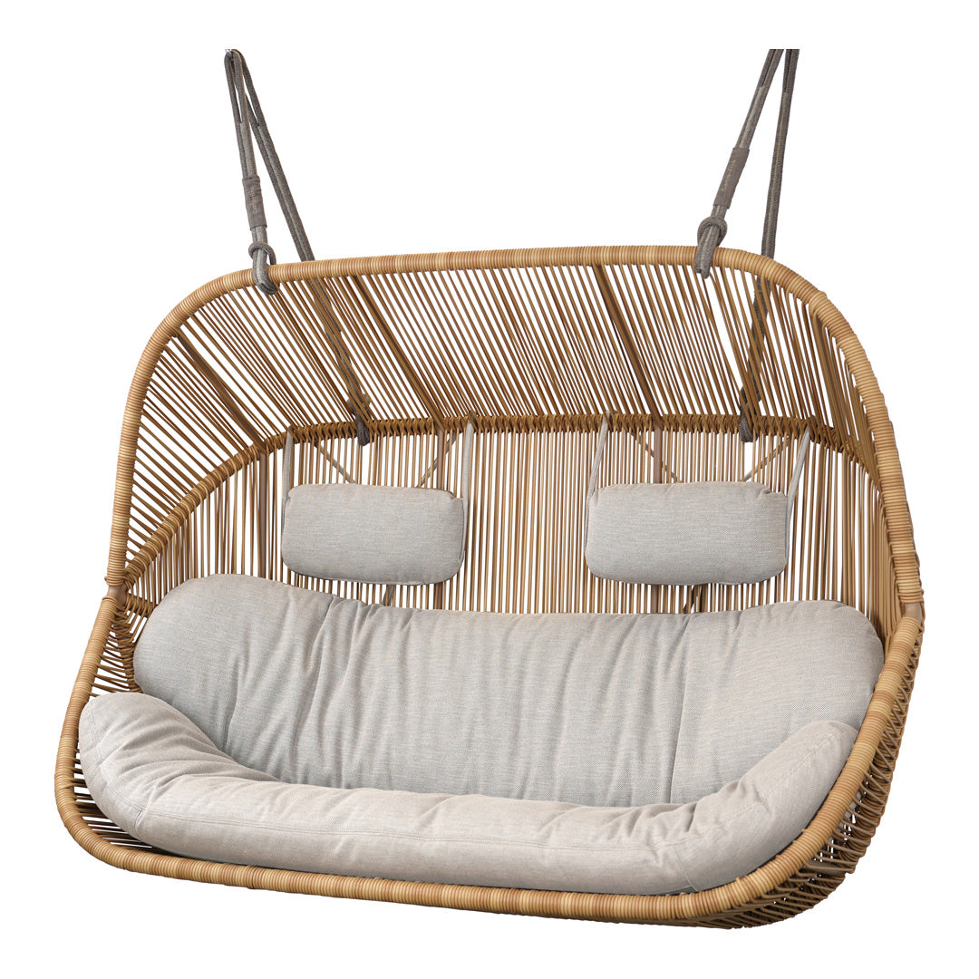 Hive Hanging 2 Seater Sofa - Indoor/Outdoor Swing Chair for Patio, Garden, and Backyard Relaxation