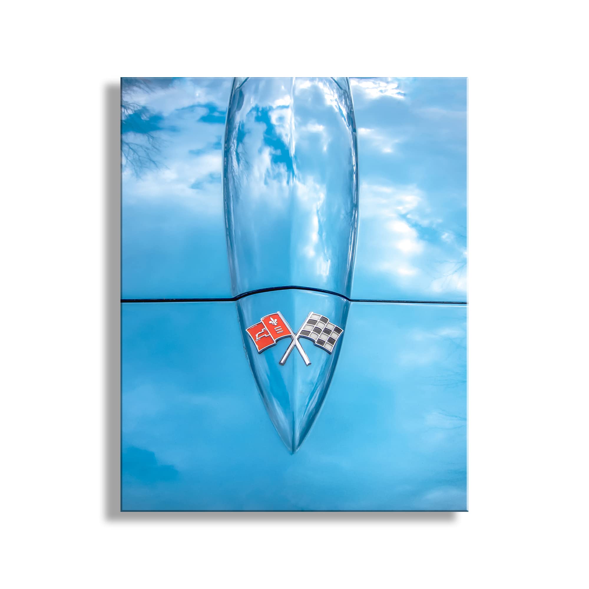 Corvette Wall Art - High-Quality Automotive Poster for Home, Office & Garage Decor | Perfect for Car Enthusiasts & Man Cave