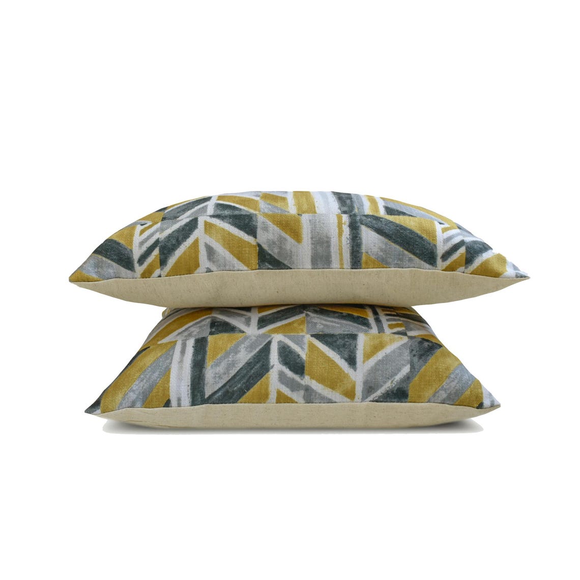 Chartreuse Green Cotton Canvas Lumbar Pillow Cover - Handmade Boho Home Decor for Sofa, Bed & Nursery - Perfect for Living Room, Bedroom and Nursery Decor