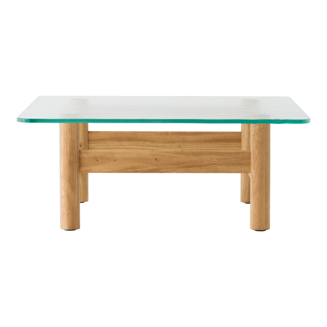 Modern Brasilia Lounge Table - Mid-Century Style Coffee Table for Living Room, Office & Patio - Durable & Stylish Home Decor Furniture
