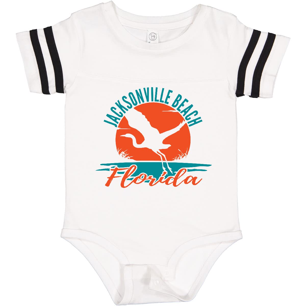 Inktastic Jacksonville Beach Florida Vacation Trip Baby Bodysuit - Cute Infant Onesie for Beach Getaways, Family Vacations & Florida Travel Souvenirs - Perfect Gift for Newborns & Toddlers