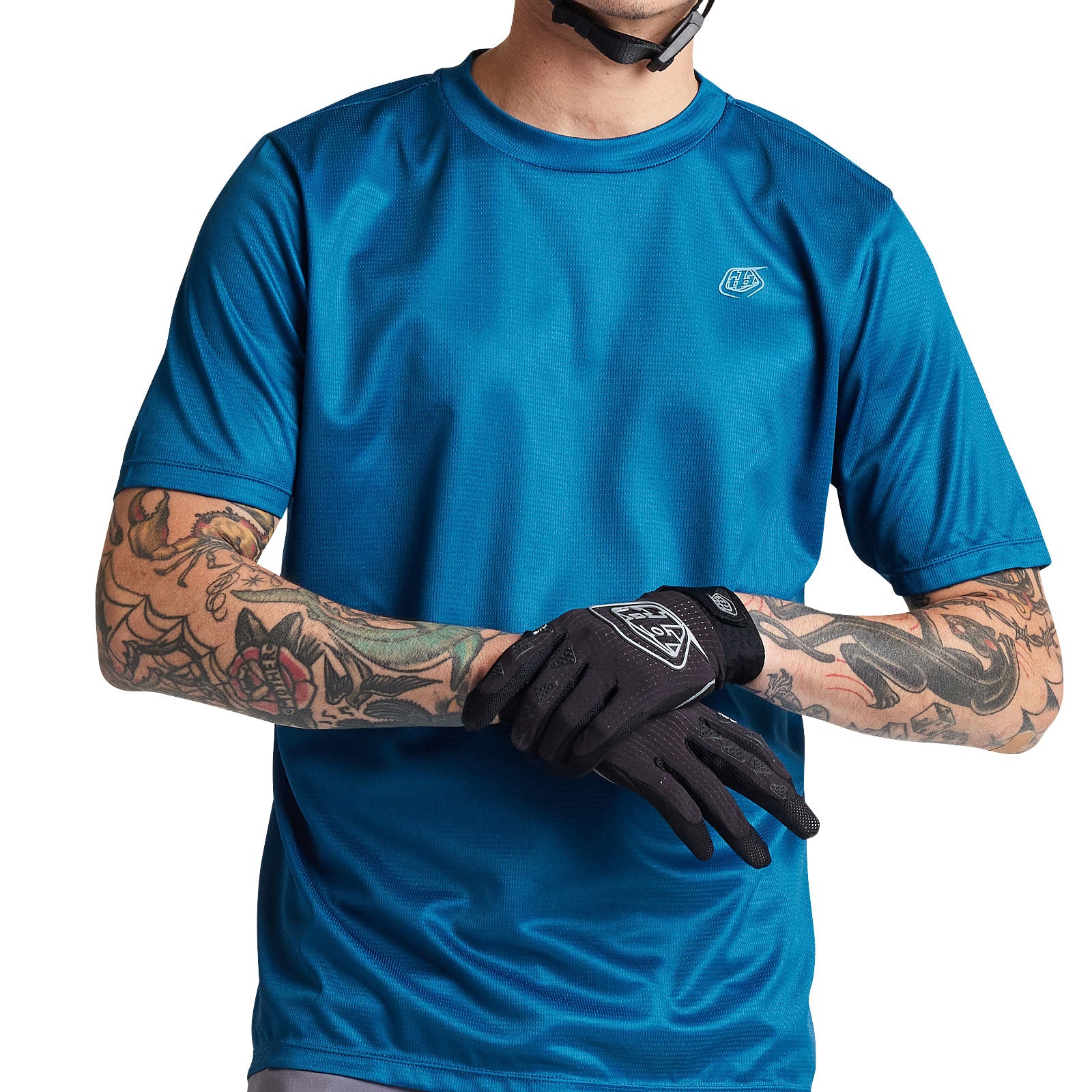 Flowline SS Jersey Solid Slate Blue - Premium Performance Sports Shirt for Men & Women - Ideal for Running, Cycling & Outdoor Activities