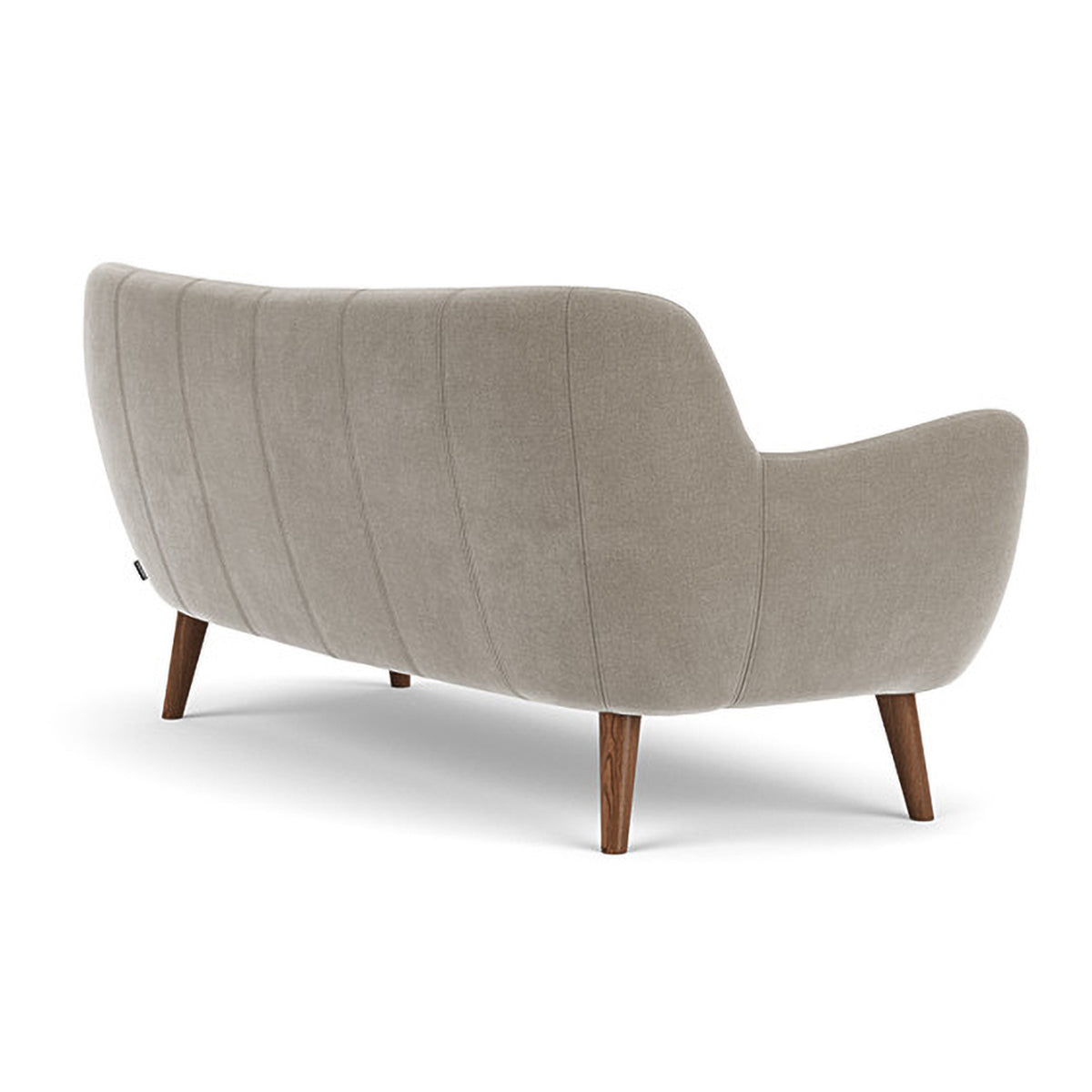 Herman Fabric 3-Seater Sofa - Modern Living Room Couch for Small Spaces, Comfortable Sectional Sofa for Apartment, Dorm & Home Decor | Perfect for Relaxing, Entertaining & Family Gatherings