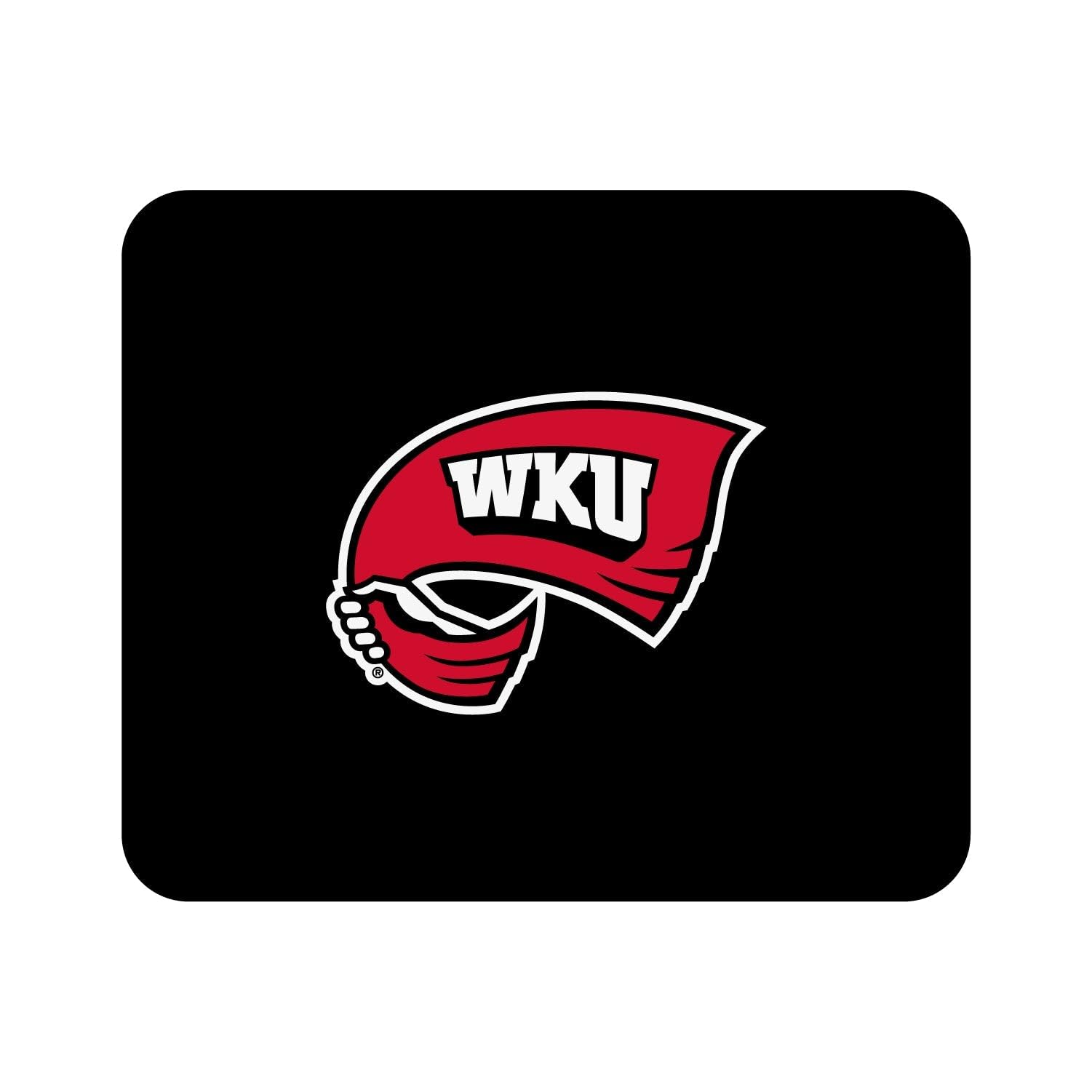 Western Kentucky University Mouse Pad - Soft Fabric Desk Mat with Floral Pink Design for Gaming, Office & Home Use