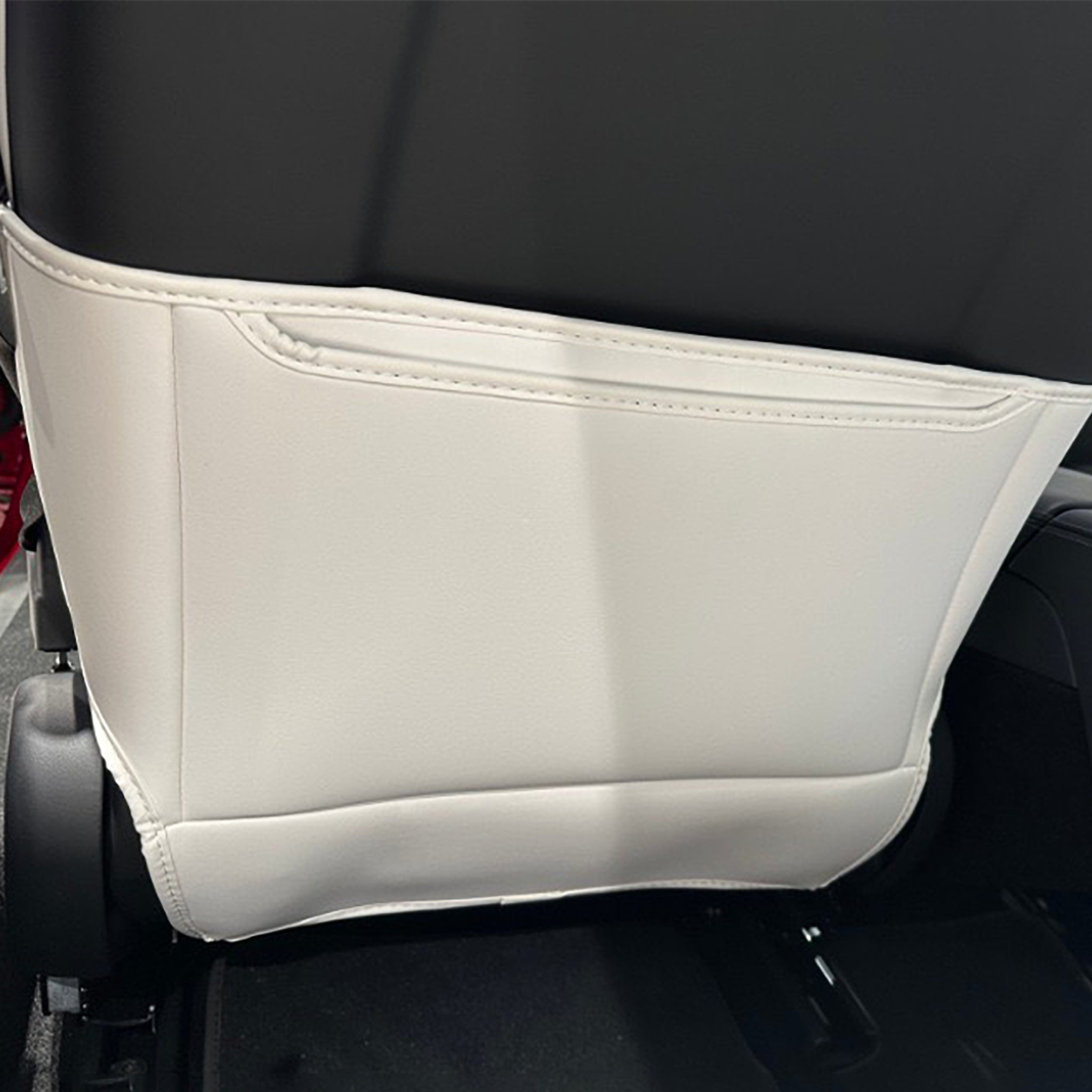 Tesla Model S/X Seat Back Kick Protector Mats - Durable Car Seat Protectors for Kids & Pets - Perfect for Road Trips, Family Travel and Daily Commutes