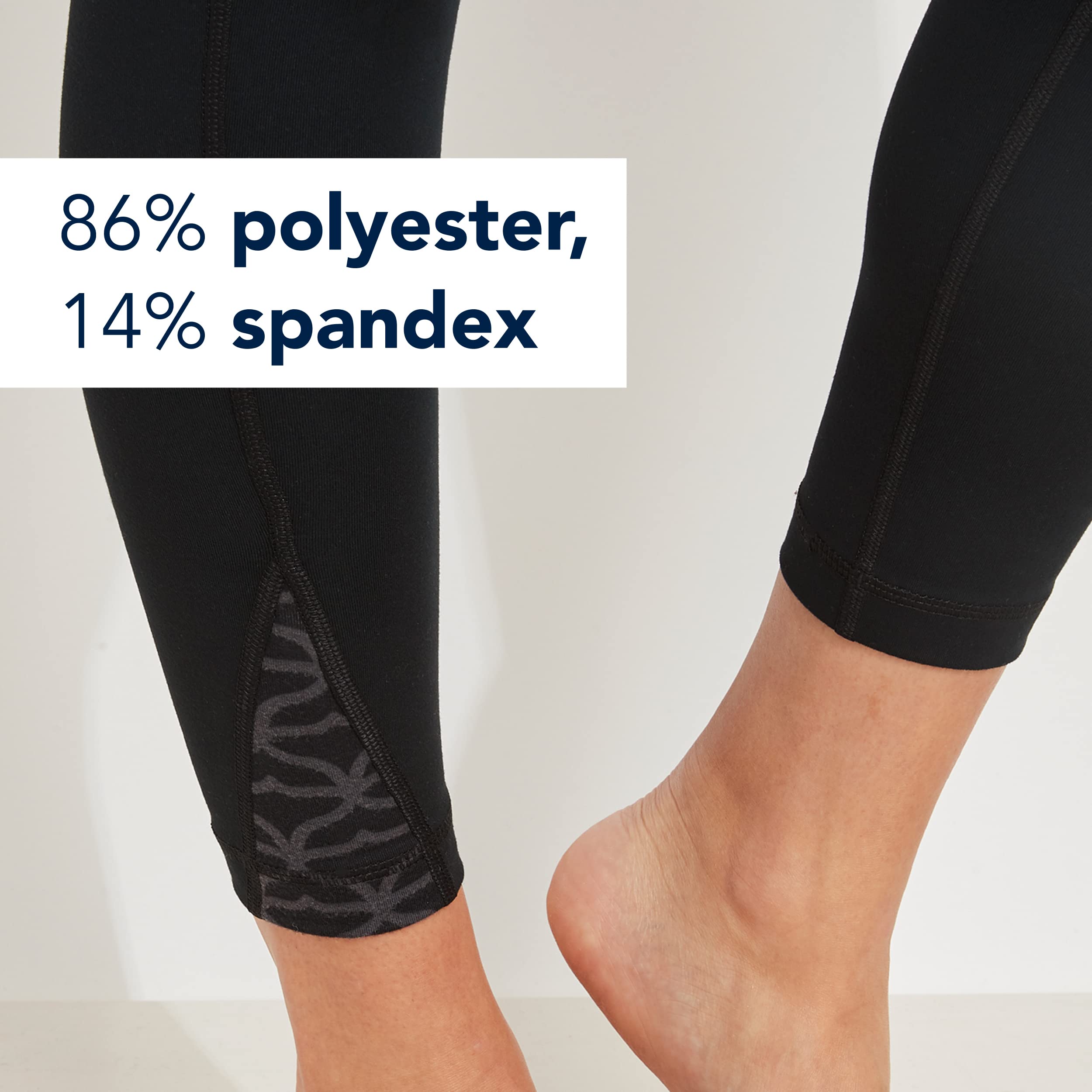 Vineyard Vines Women's Skip Monday Performance Leggings - High Waisted Yoga Pants for Workout, Running & Lounge Wear - Comfortable & Stretchy Activewear for Women