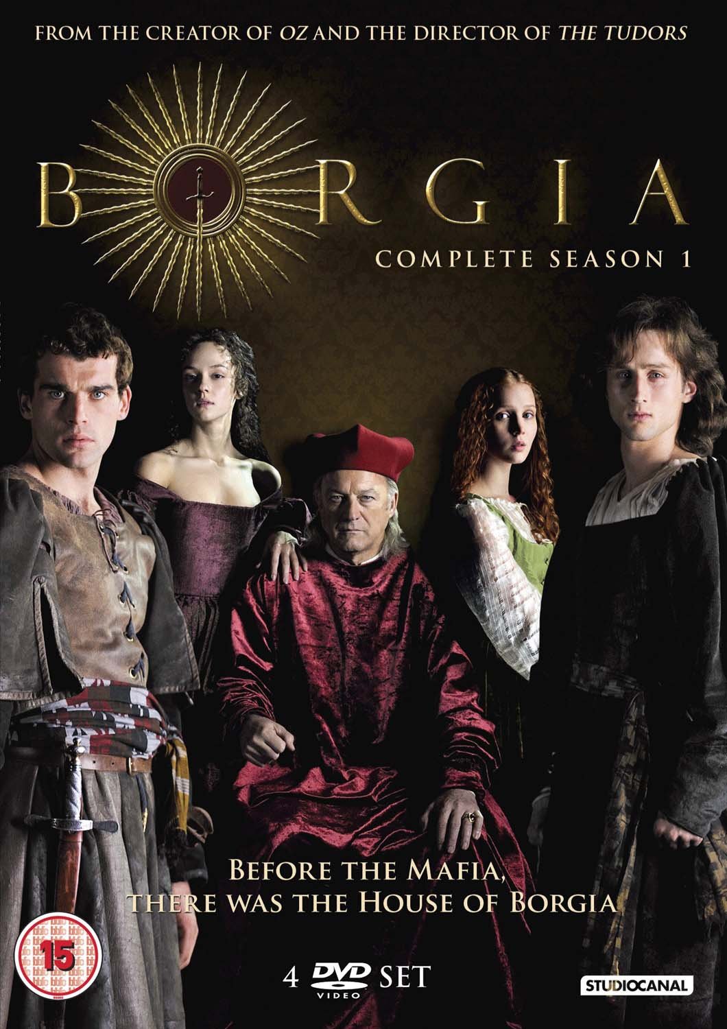 Borgia: The Complete First Season DVD – Historical Drama Series for Home Entertainment & TV Show Collectors
