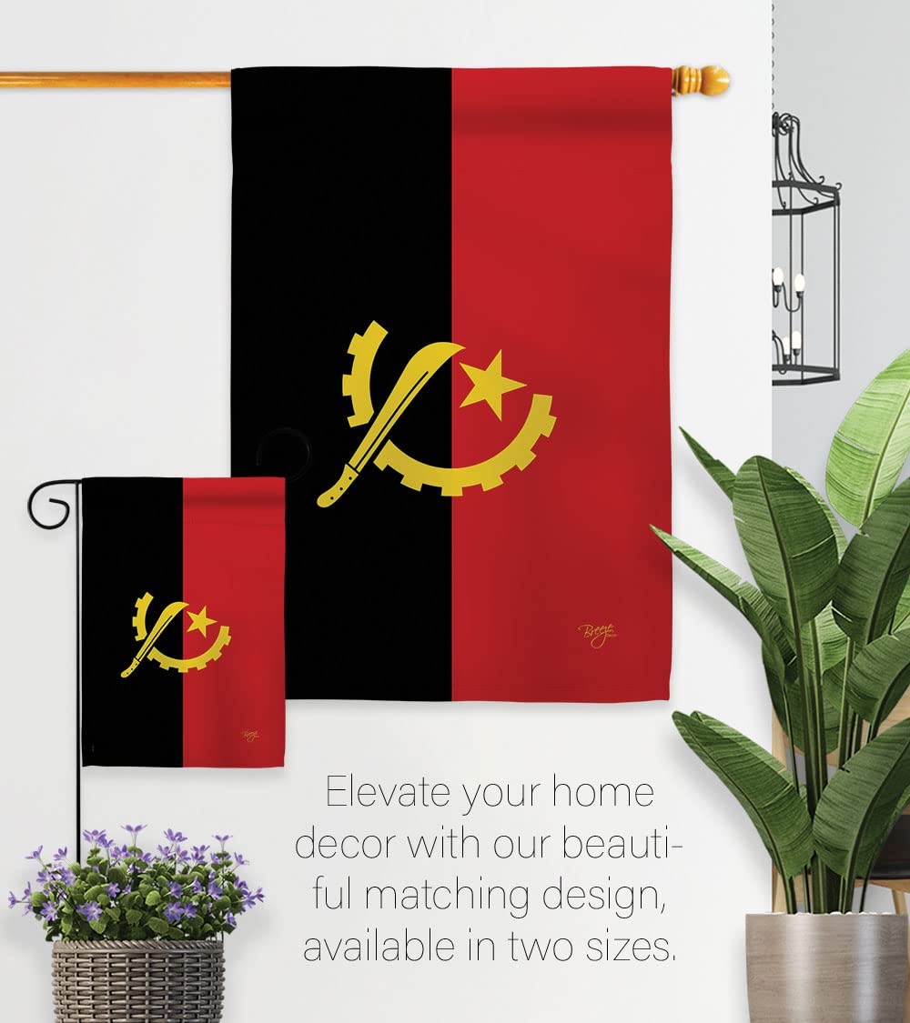 Angola National Flag Set 28x40