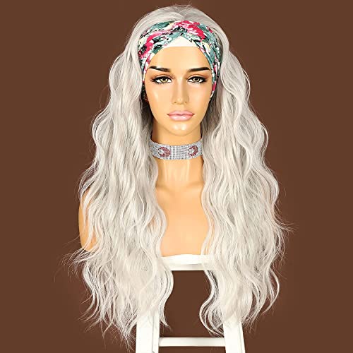 Stylish Synthetic Headband Wig for Women - Comfortable & Fashionable Hair Accessory for Cosplay, Daily Wear & Special Occasions