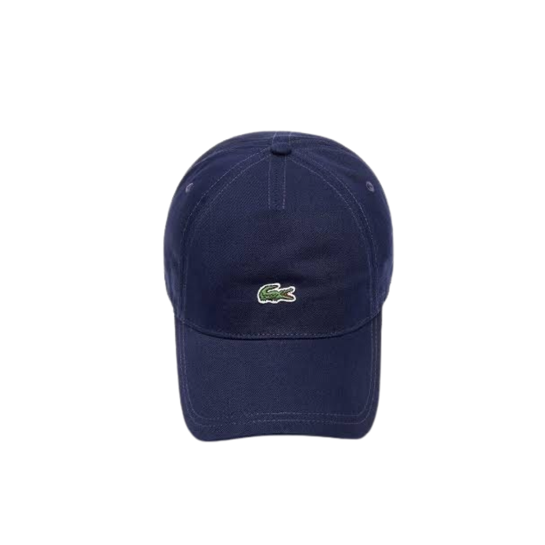 Lacoste Men's Centre Croc Cap in Navy Blue - Stylish & Comfortable Baseball Hat for Casual Wear, Golf, and Outdoor Activities