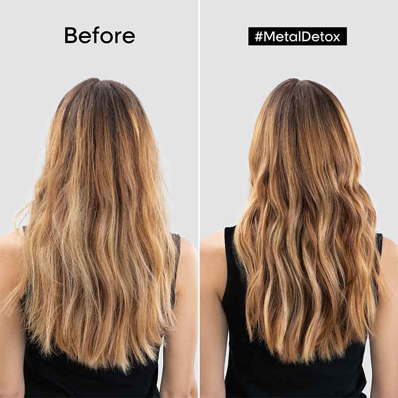 L'Oréal Professionnel Metal Detox Trio Gift Set - Professional Hair Care for Color-Treated & Chemically Processed Hair - Perfect for Salon Use & Home Hair Treatments