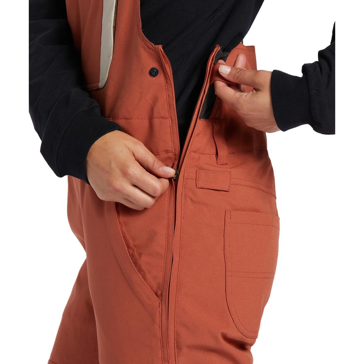 DC Women's Crusade Bib Pants - Durable Workwear Overalls for Women - Perfect for Construction, Farming & Outdoor Activities