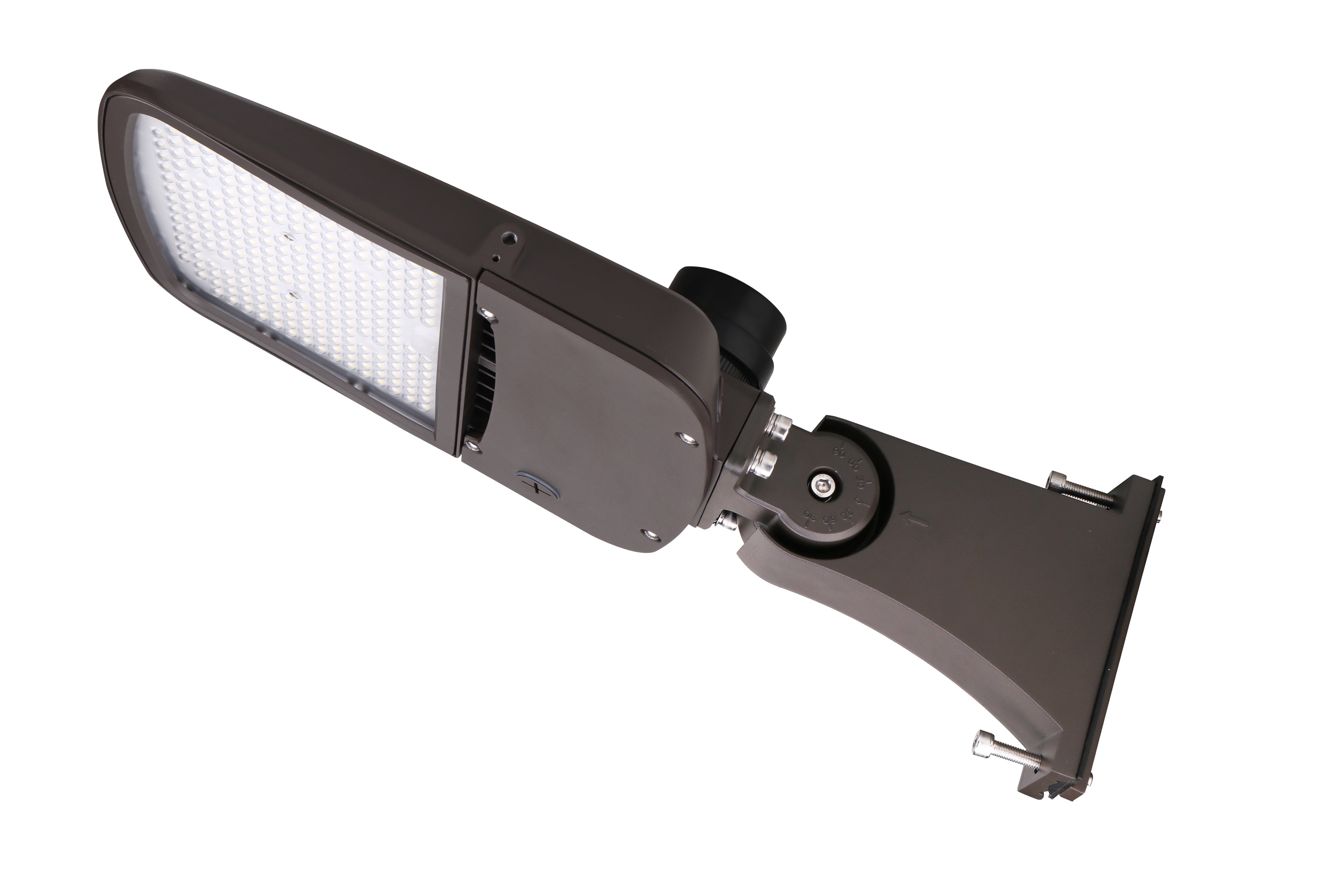 150W LED Street Light - 22,200 Lumens High Brightness, Shorting Cap & Direct Mount, AL5 Series with High Voltage, UL & DLC 5.1 Certified - Perfect for Roadways, Parking Lots, and Outdoor Area Lighting