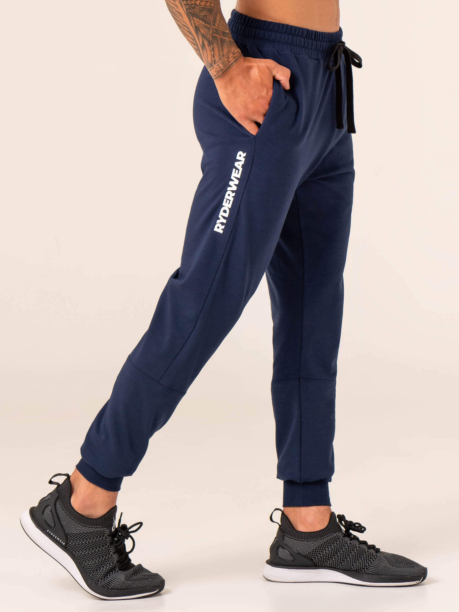 Emerge Track Pant - Comfortable Navy Jogger Pants for Men & Women - Perfect for Running, Gym, and Casual Wear