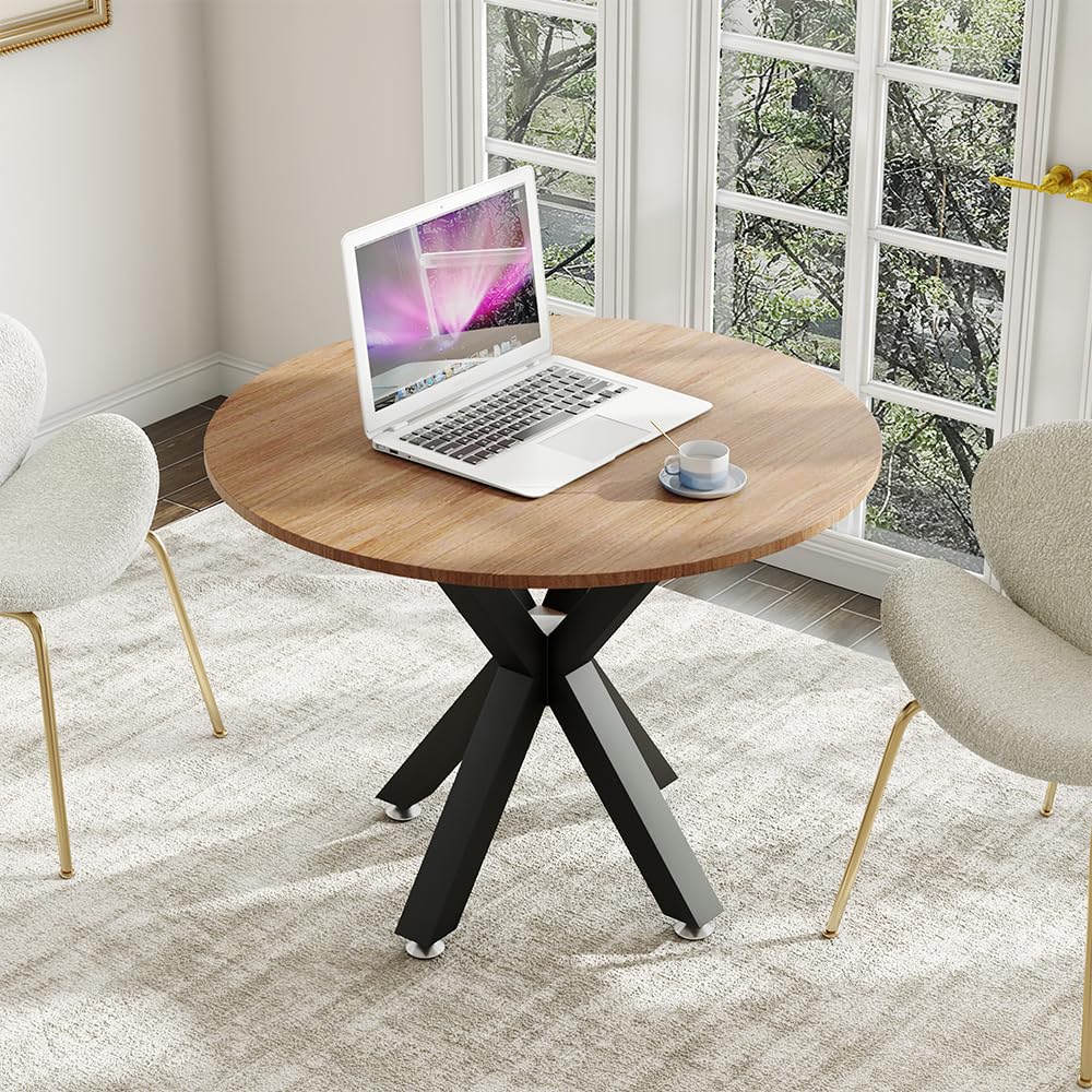 Heavy Duty 28 Inch Metal Table Base for Coffee & Dining Tables - Sturdy Desk Legs for Glass, Marble, Wood Table Tops - Perfect for Home, Kitchen & Office Furniture (Black) | Modern Living Room, Restaurant & Workspace Decor