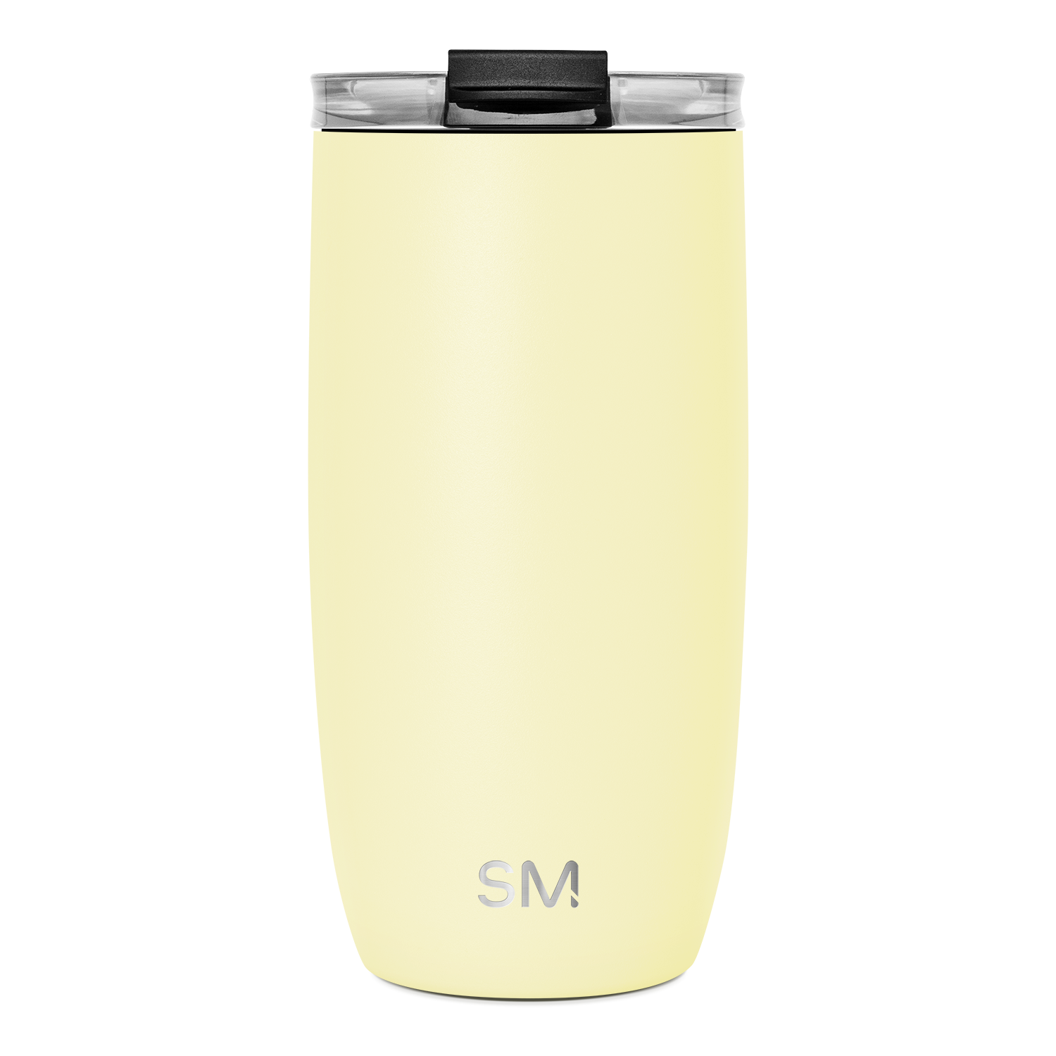 Voyager 20oz Insulated Tumbler with Clear Flip Lid & Straw - Leakproof Stainless Steel Travel Mug for Hot & Cold Drinks - Perfect for Office, Gym, Hiking & Road Trips
