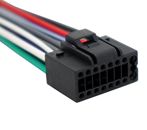 Kenwood KDC-X717 Stereo Wire Harness - Replacement Audio Wiring Adapter for Kenwood Car Radios | Easy Installation & Seamless Compatibility