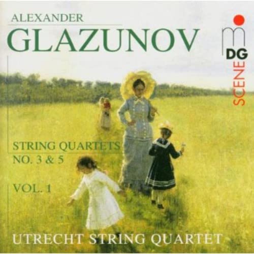 Glazunov: String Quartets No. 3 & No. 5 Vol. 1 | Classical Music CD | Perfect for Home Listening & Music Study