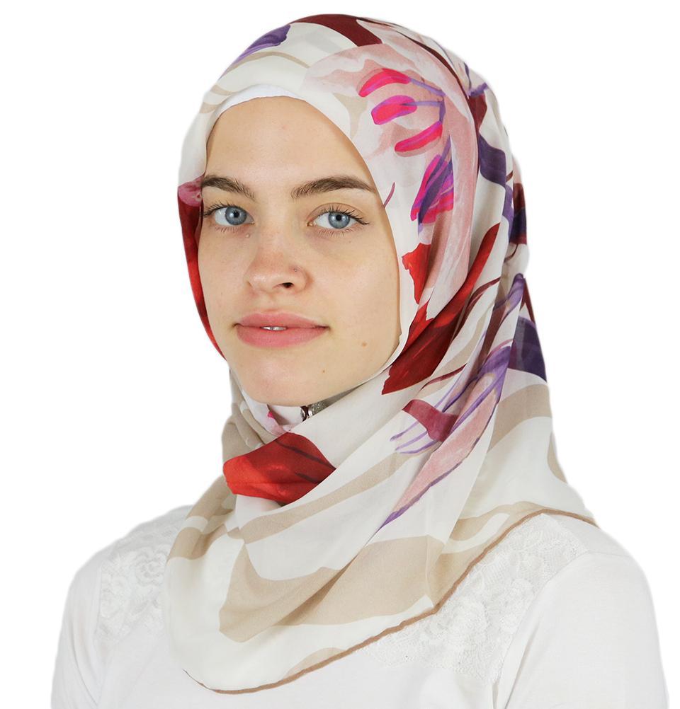 Aker 'Angel' Chiffon Hijab Scarf #6563 931 - Lightweight Muslim Headscarf for Women, Perfect for Daily Wear, Prayer & Special Occasions