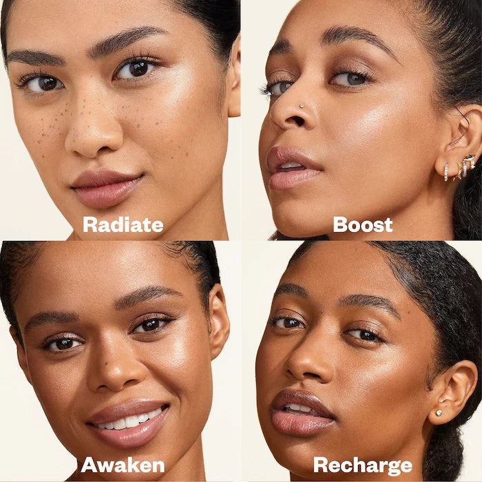 Kosas Glow I.V. Vitamin Infused Illuminator - Hydrating Face Highlighter for Dewy Makeup Look | Perfect for Daily Wear & Special Occasions