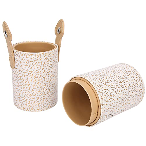Premium Apricot Dragon Claw Makeup Brush Holder - Soft Touch Cosmetic Organizer for Brushes & Beauty Tools | Perfect for Vanity, Travel & Salon Use